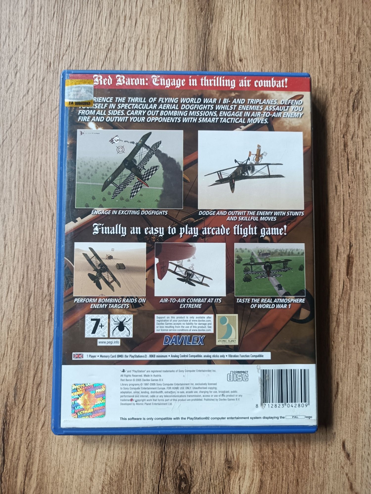 Gra Red Baron na PS2