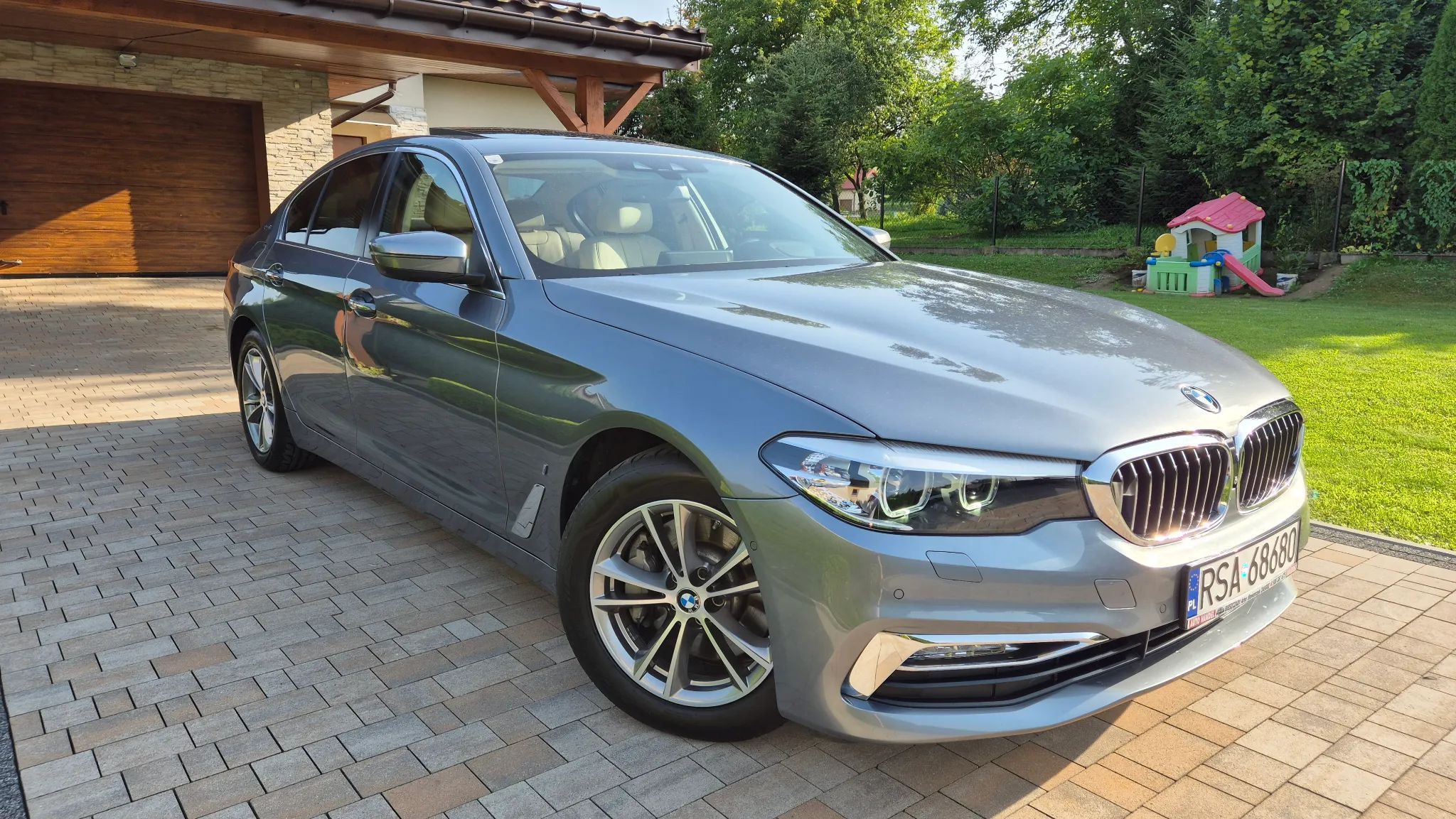 BMW Seria 5 55.000 km / 2018 /Hybryda Plug-In/Kamery 360/Navi/Full Led/ Serwis ASO