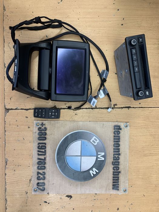 Монітор центральний екран дисплей тунеля dvd BMW X5 E70 БМВ Х5 Е70