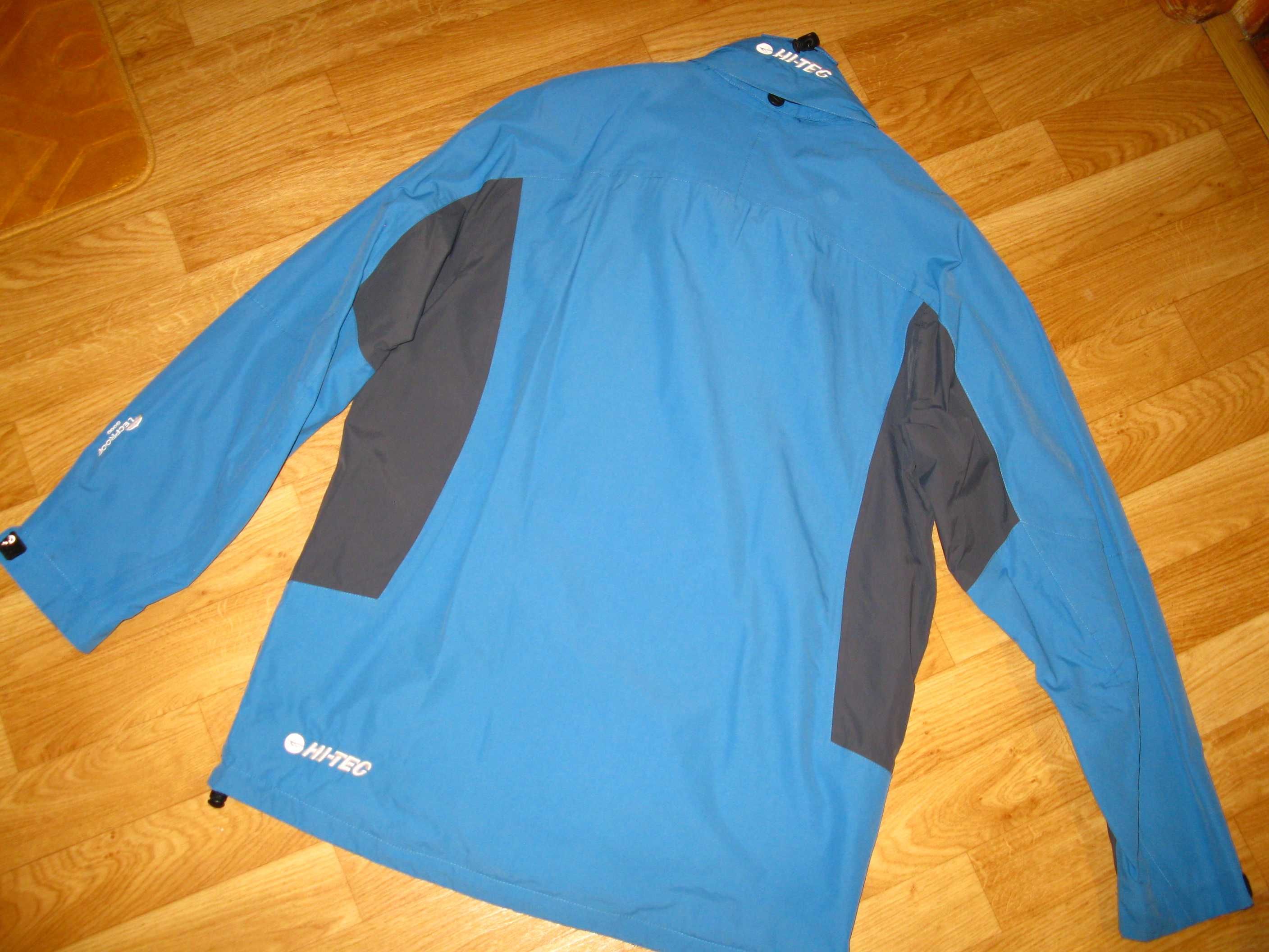 kurtka hi-tec roz.M niebieska Tecproof.