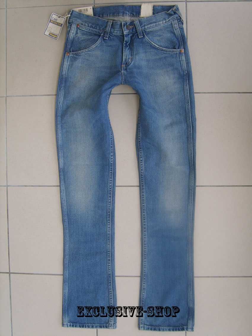 Spodnie męskie dżinsy Wrangler 6Frz W28 L34 ; pas 74 cm