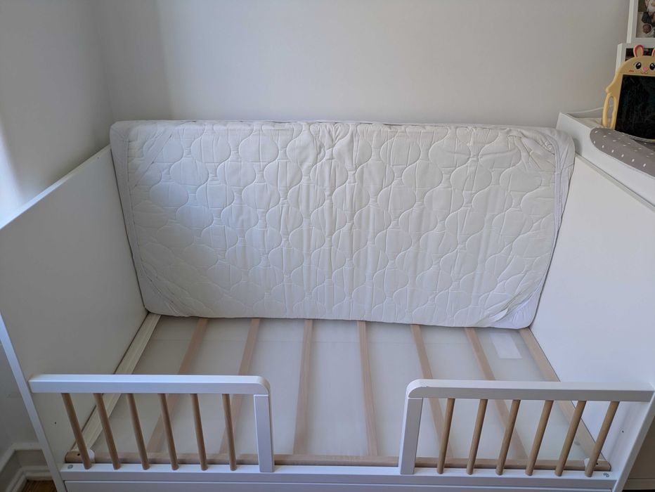 Berço + Cama Ikea Myllra (NÃO ENVIO!)