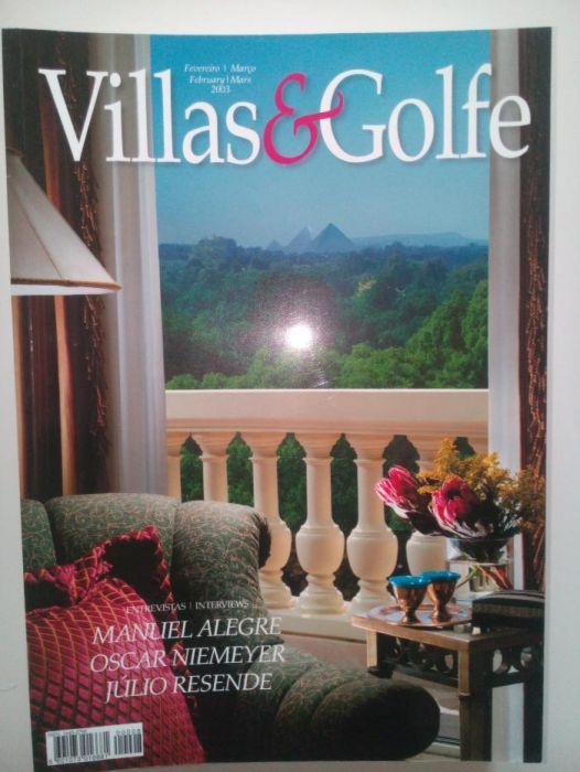 Villas e golfe (varias revistas)