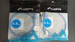 Patchcord U/UTP 6 Lanberg RJ45 0,5 m niebieski