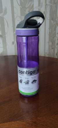 Спортивная бутылка для воды Contigo защита от протекания удобная ручка