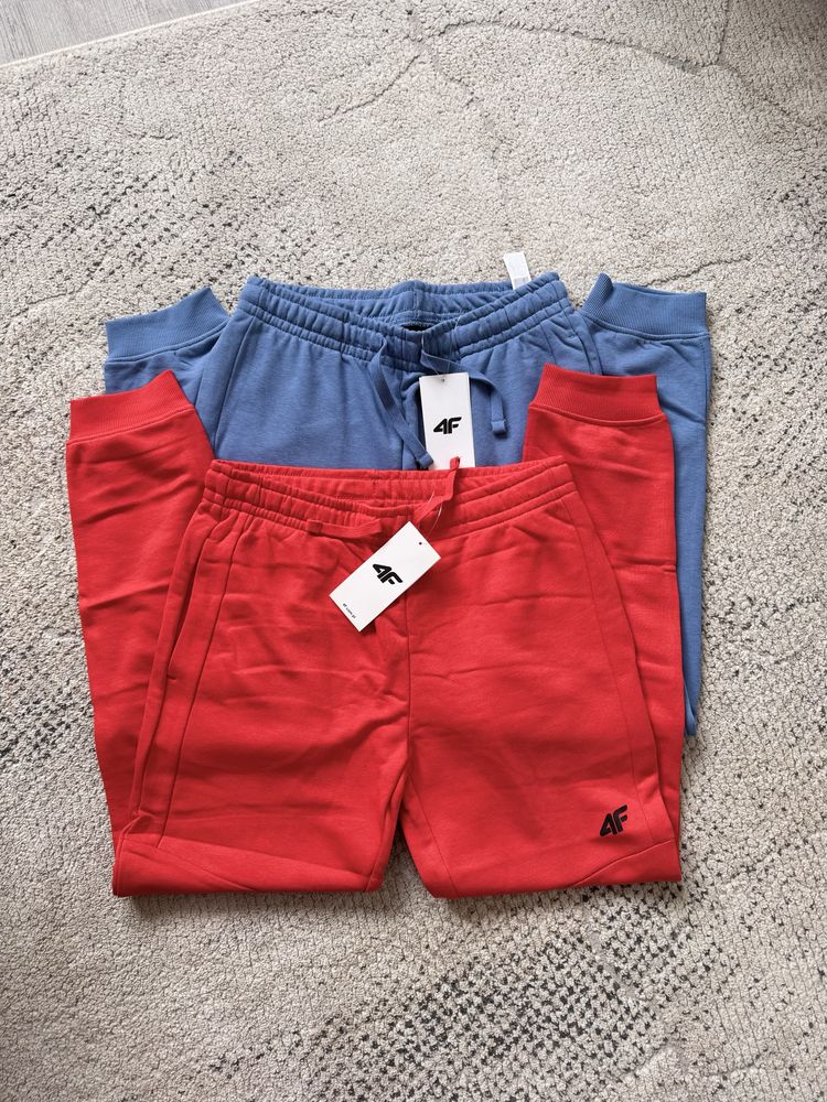 4F nowe spodnie dwu pak 2 pak cienkie rozmiar 164