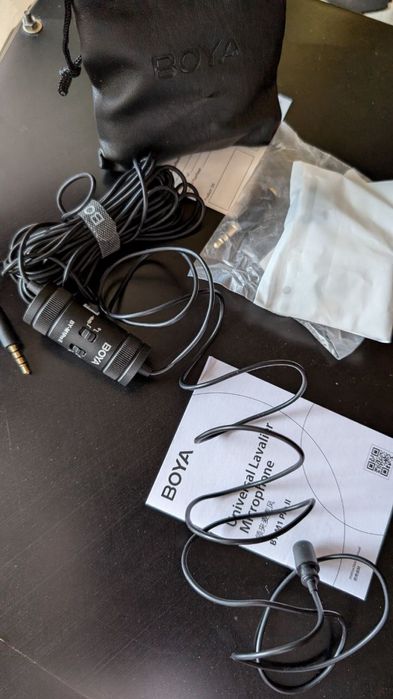 Boya m1 Pro 2  оригінал( петличний мікрофон провідний боя м1 про 2 ll)