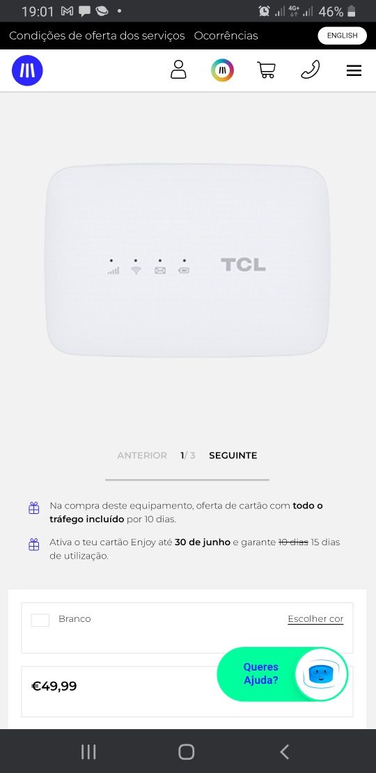 Router wifi como novo