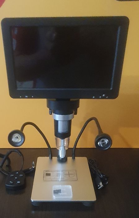 Цифровой электронный микроскоп DM9 х1200 zoom, 12mp . 32Gb Tf Card