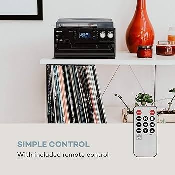 Wieża 7in1 Oakland DAB FM Bluetooth Kasety Gramofon CD AUX USB SD NOWA