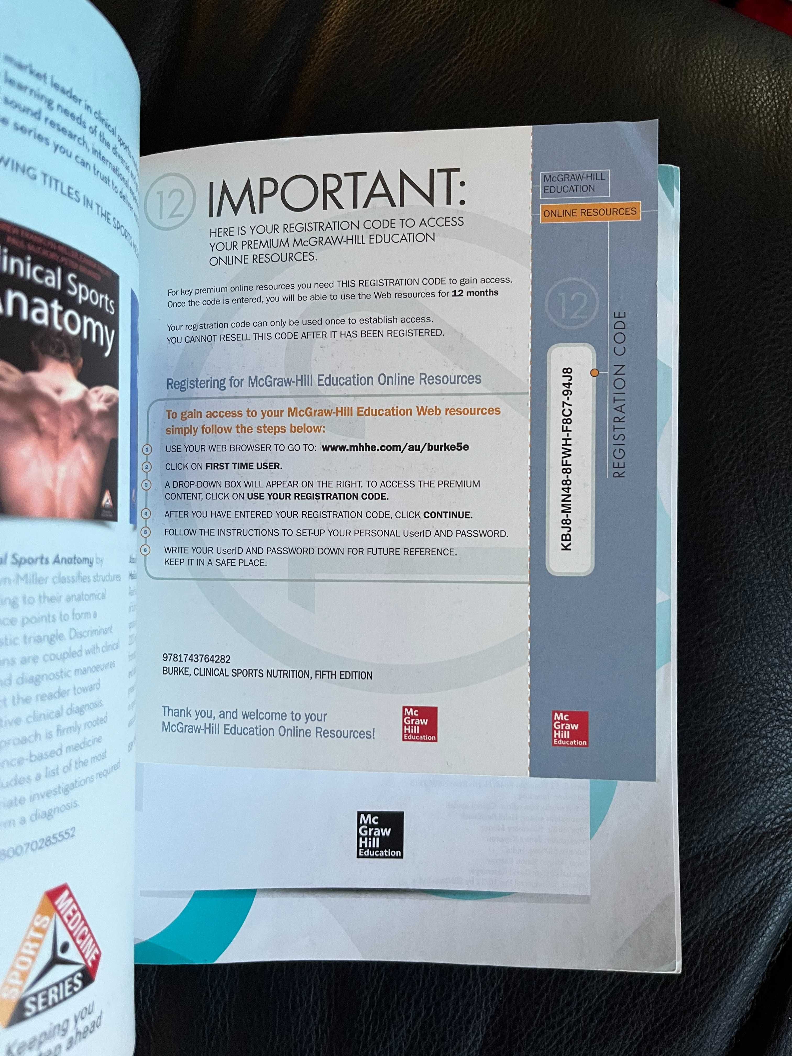 Livro Clinical Sports Nutrition, 5ª edição