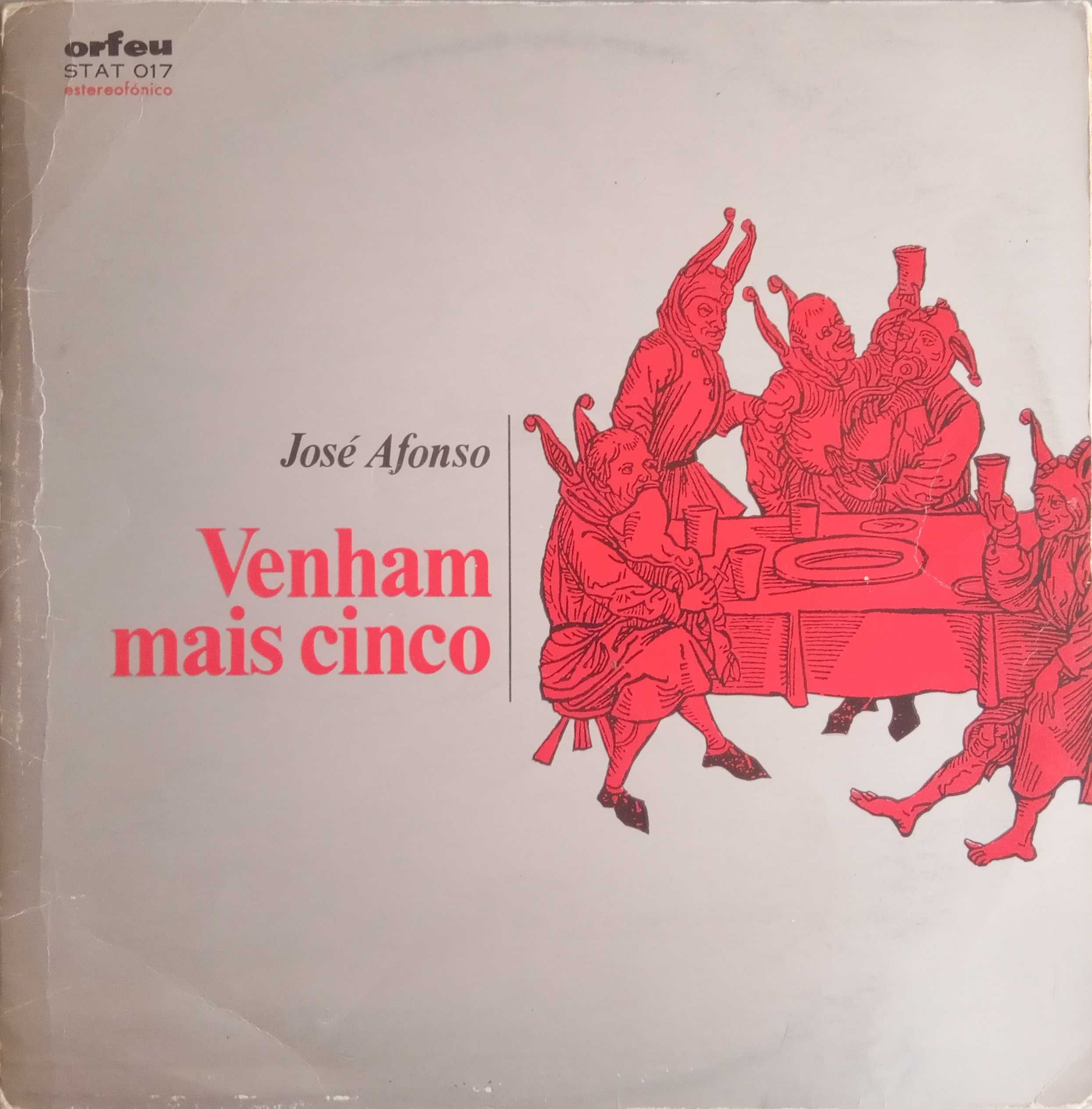 José Afonso	- - - - -		Venham Mais Cinco	- - - - -	LP