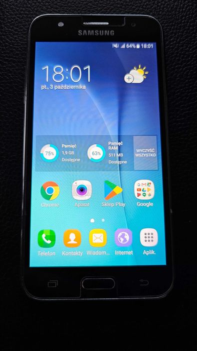 Smartfon Telefon Samsung Galaxy J5 SM-J500FN 1,5GB RAM/8GB LTE 4G