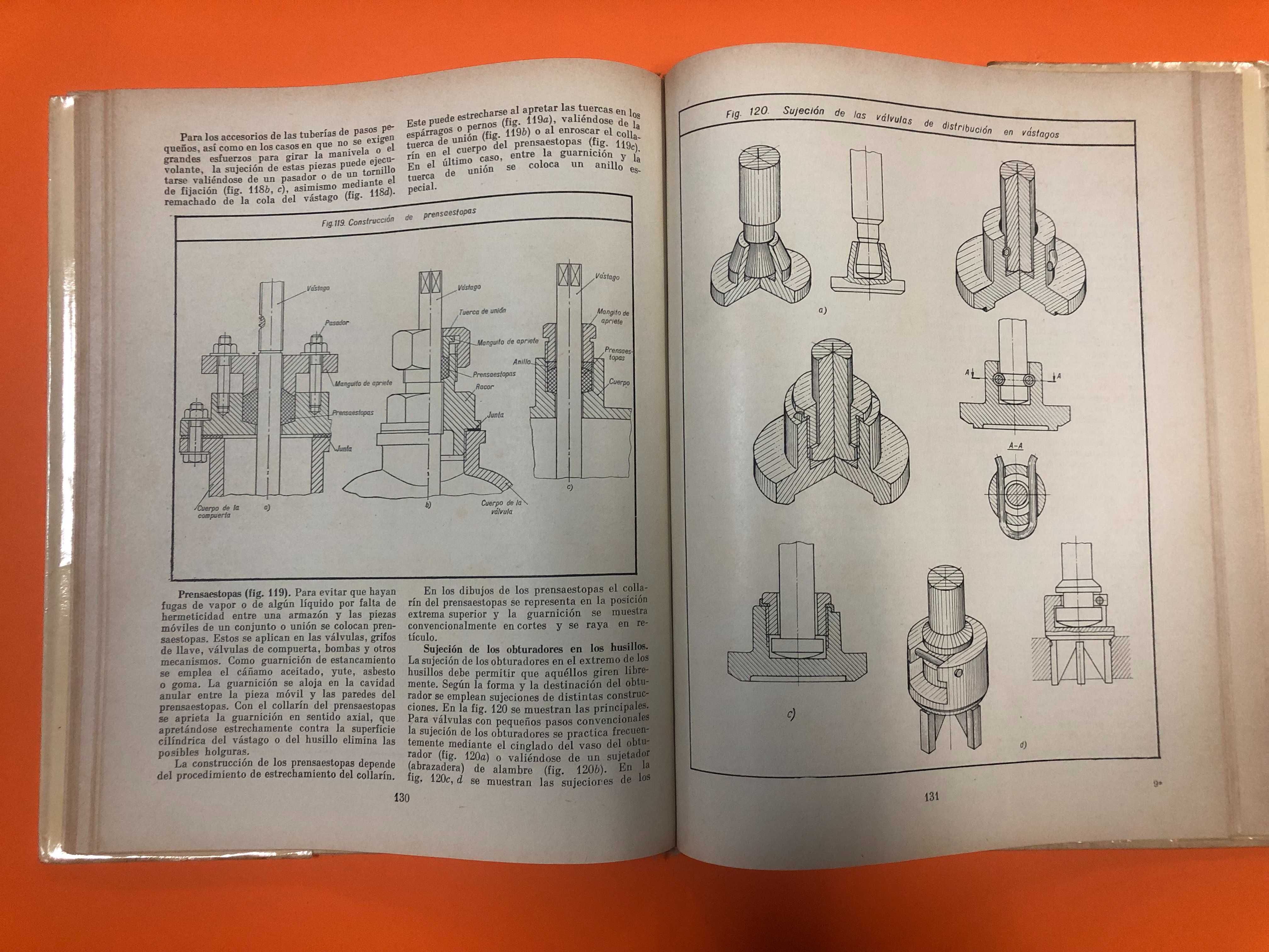 Dibujo Industrial - A. Pokrovskaia - Editorial Mir – Moscu (1972)