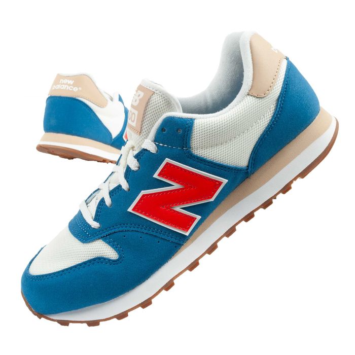 New Balance Buty sportowe męskie Sneakersy oddychające niebieskie