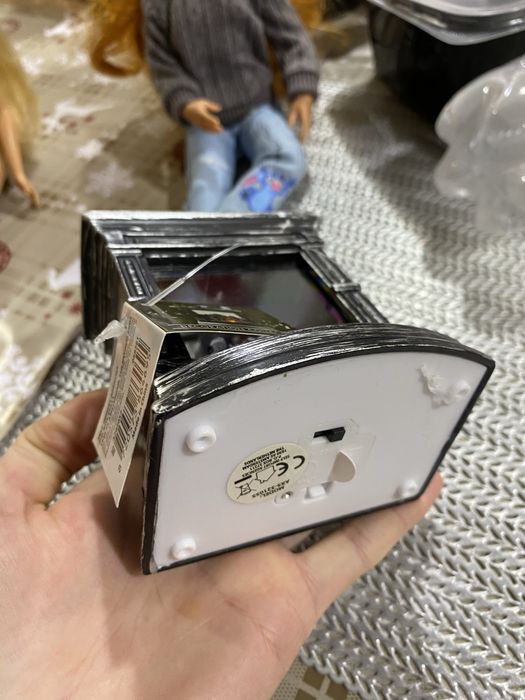 Камін для ляльок на батарейках з підсввткою.