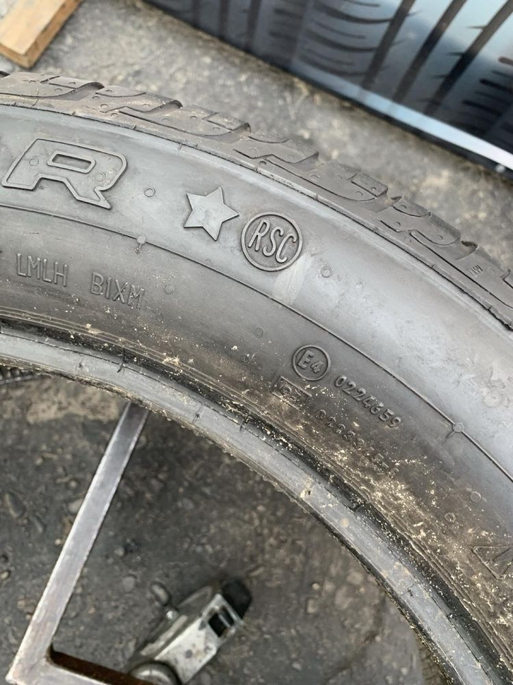 Шини 255/50 R19 пара Pirelli ранфлет 2023p літо 7мм
