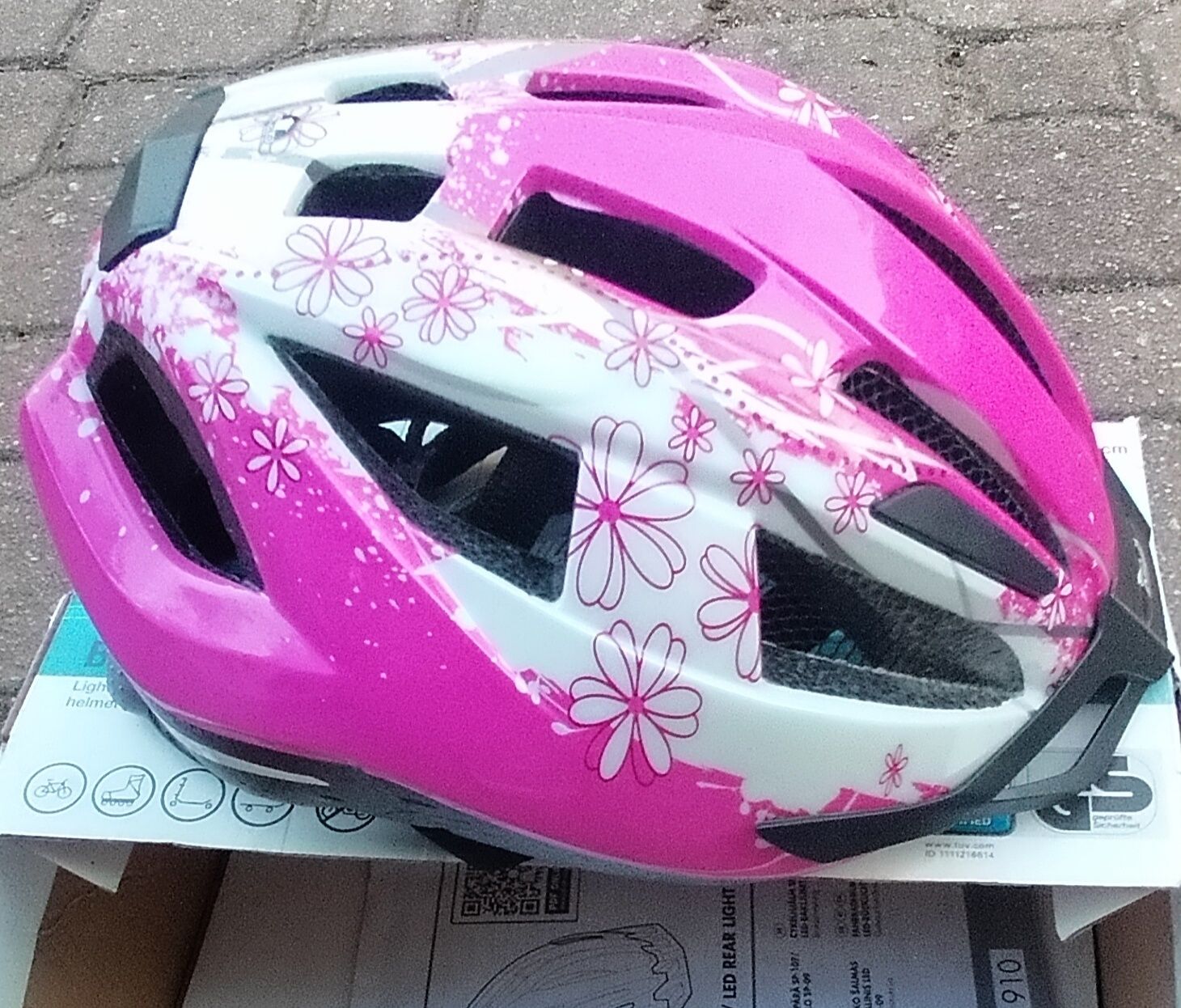 Kask rowerowy dziecięcy nowy 49-54