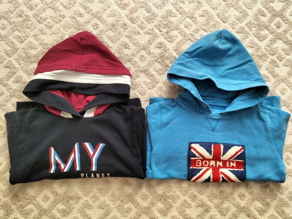 Camisolas capuz 5-6 anos