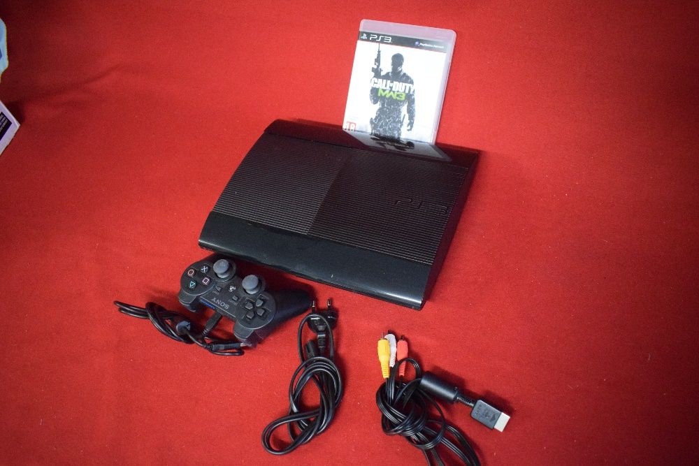 Consola Sony Ps 3 slim 320GB com Jogos e mais acessorios