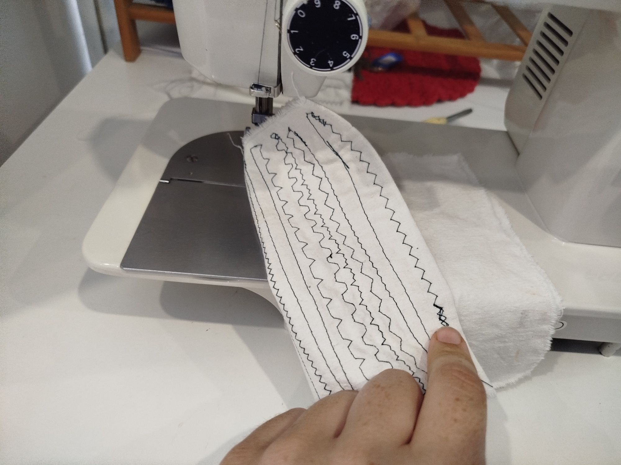 Máquina de costura fappyco