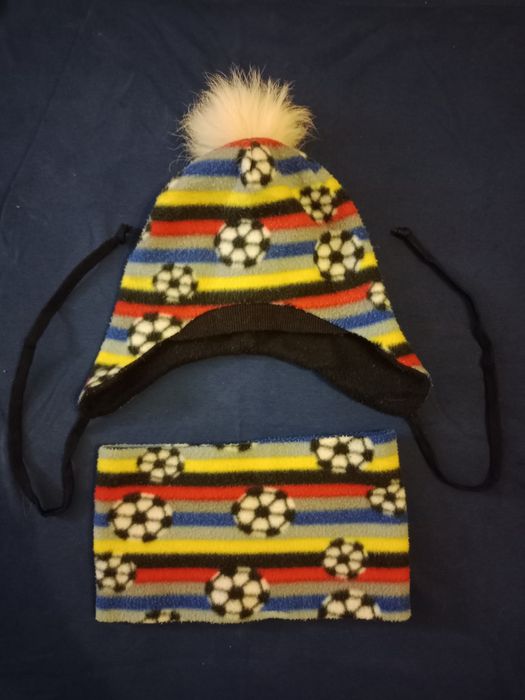 Комплект зимовий шапка і хомут