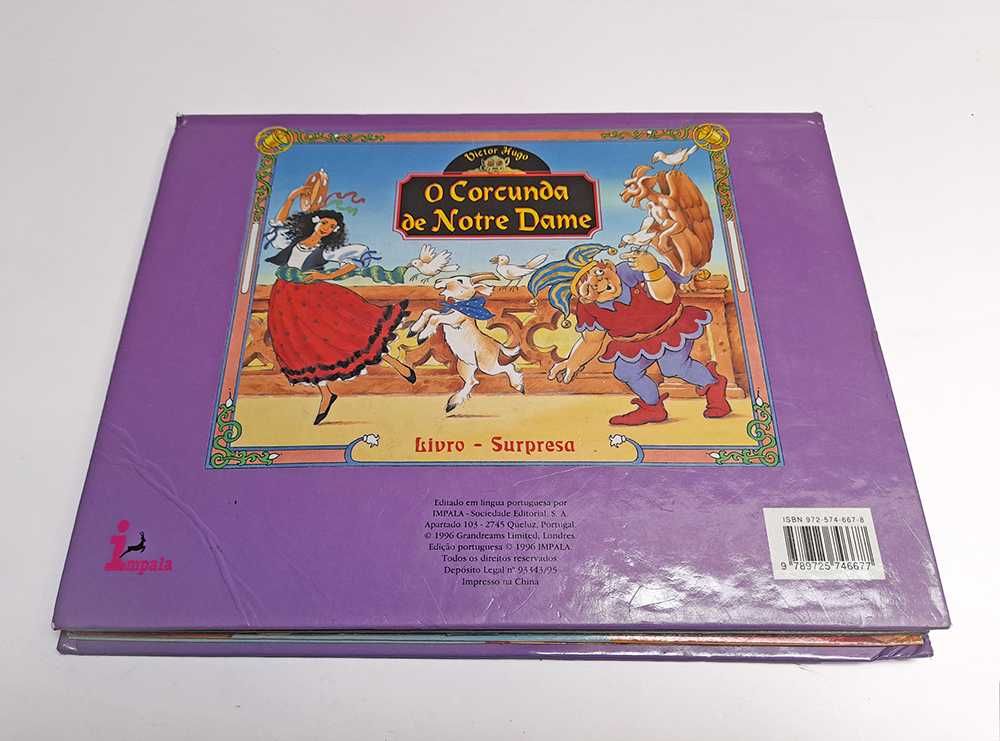 O Corcunda de Notre Dame Livro Infantil 3D