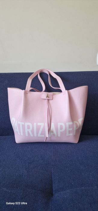 Сумка плюс косметичка Patrizia Pepe шкіра Італія