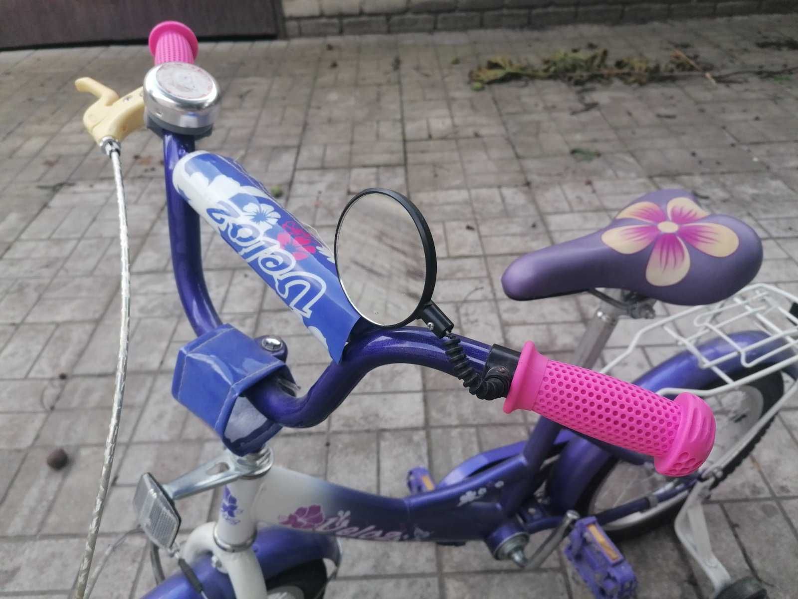 Велосипед дитячий Velo2 для дівчинки. Велосипед детский.