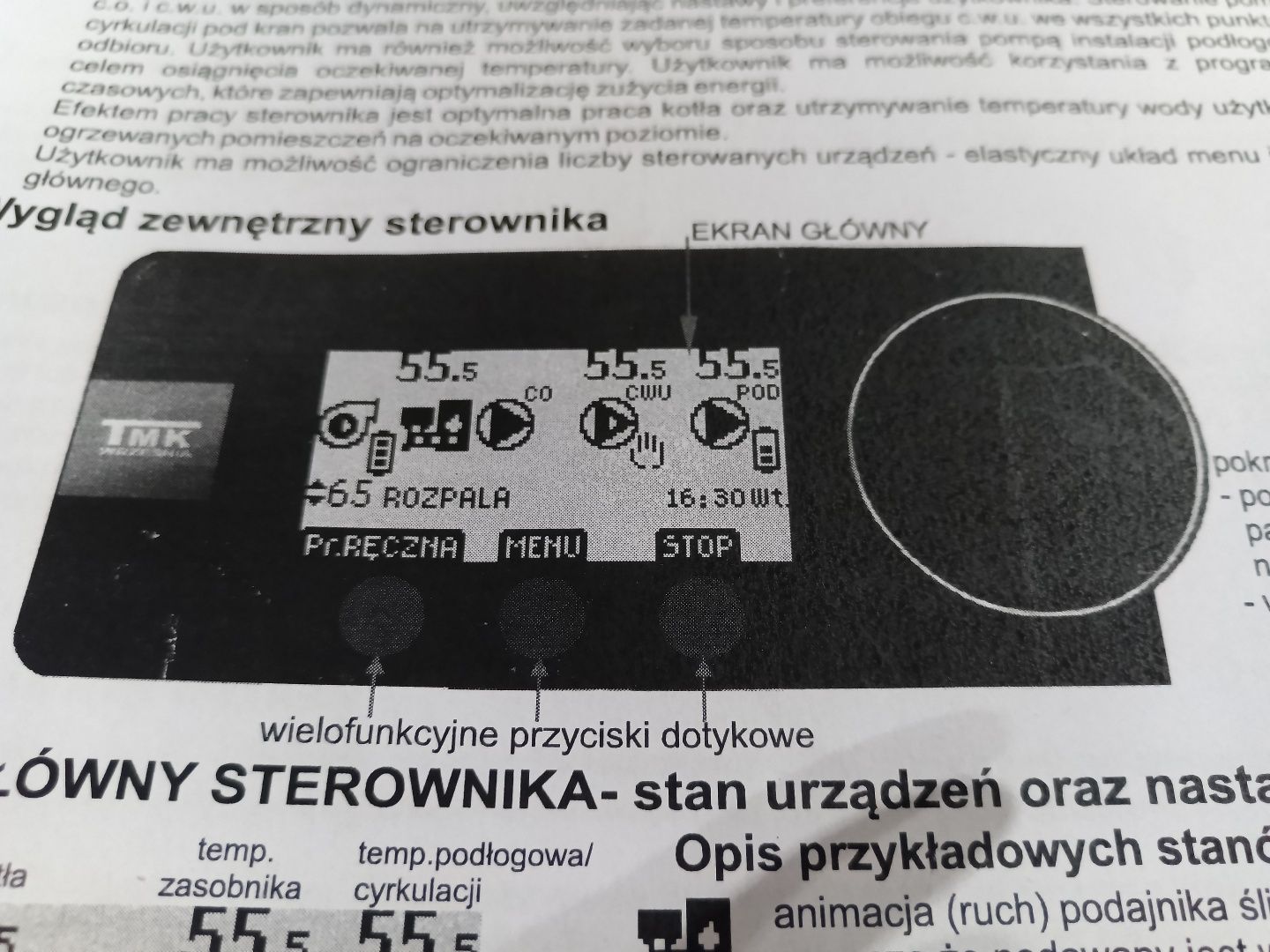 Sterownik do pieca