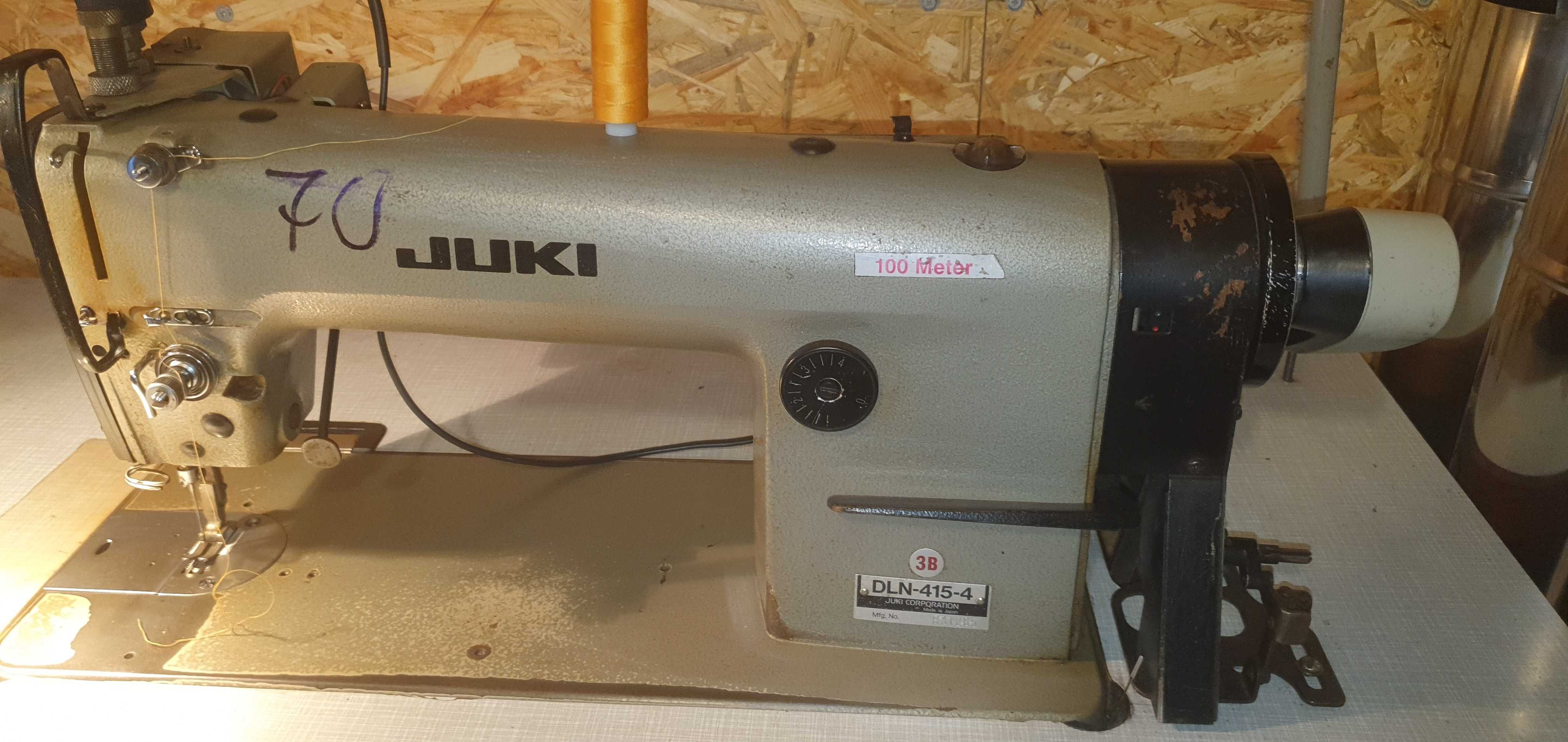 Maszyna do szycia Juki dln 415-4 po serwisie