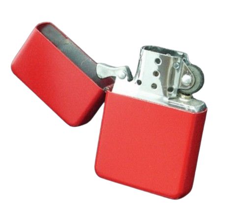 Elegancka Czerwona Zapalniczka Benzynowa Gentelo 3-0012