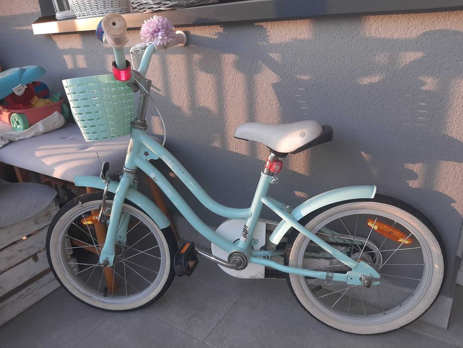 Rower miętowy dla dziewczynki 16 cali