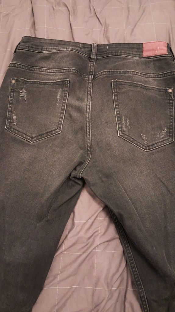 Calça de ganga zara basic