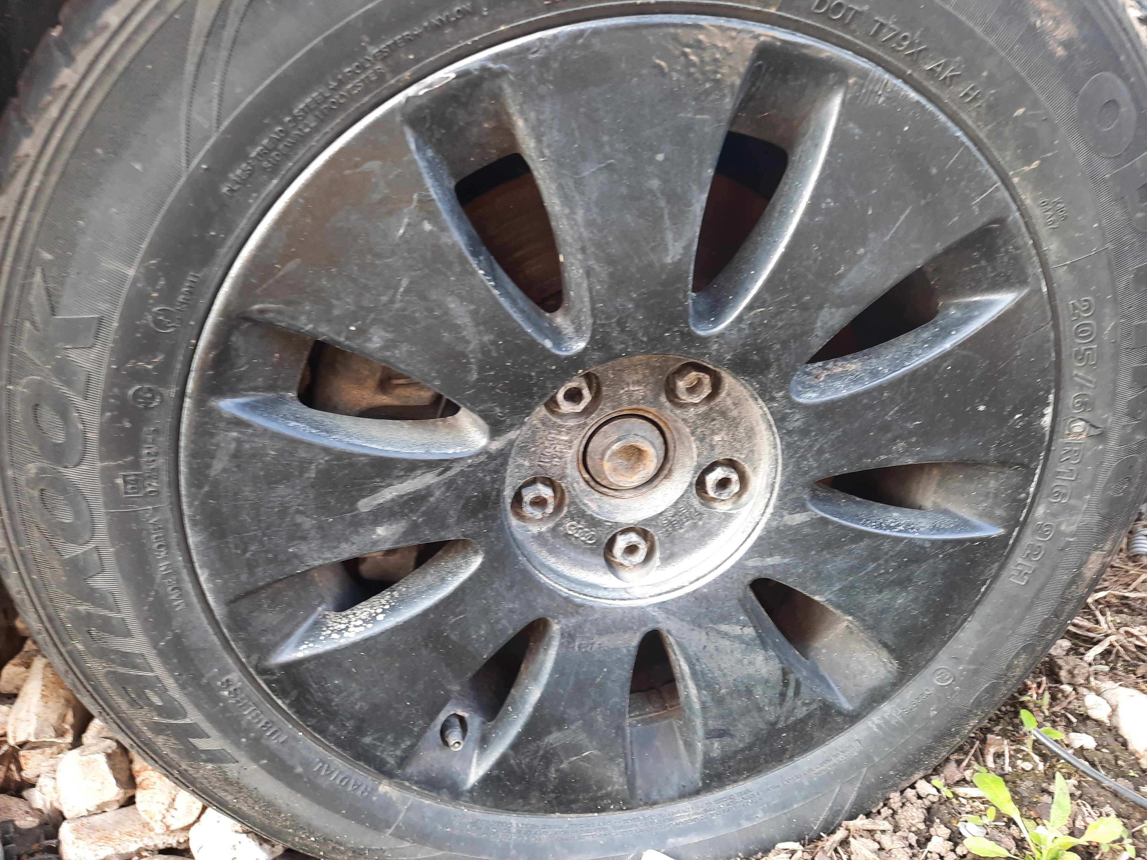 Диски комплект audi R16 5x112 ET35 ЦО 57 ауди РАЗБОРКА