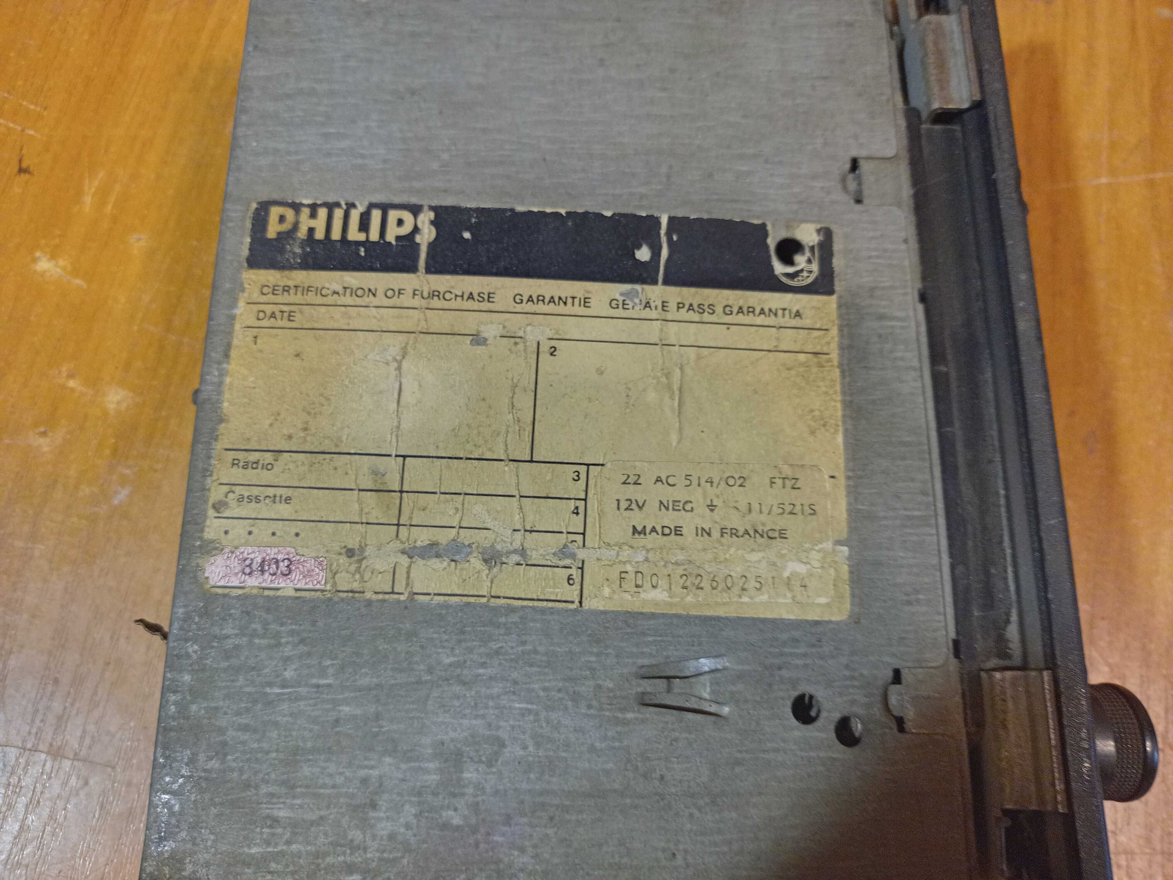 Автомагнитола "Philips 514"