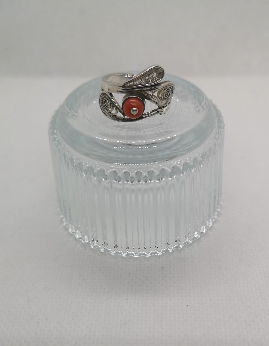srebrny pierścionek Imago Artis