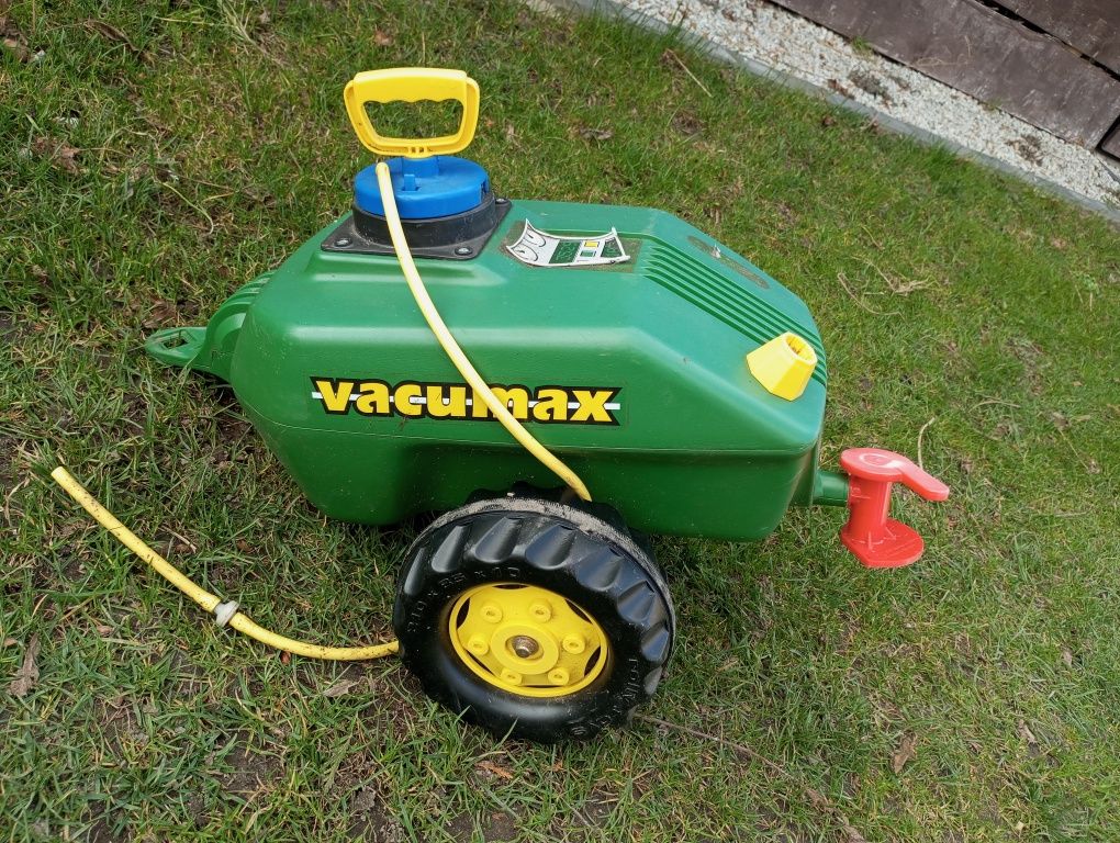 Beczkowóz beczka przyczepka Rolly toys traktor traktorek dla dziecka