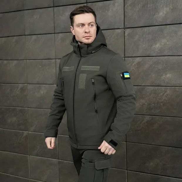 Куртка Softshell Pobedov Motive   L,XL,XXL,3XL