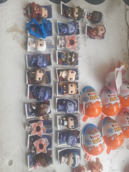 Jajka Kinder Joy z serii STRANGER THINGS