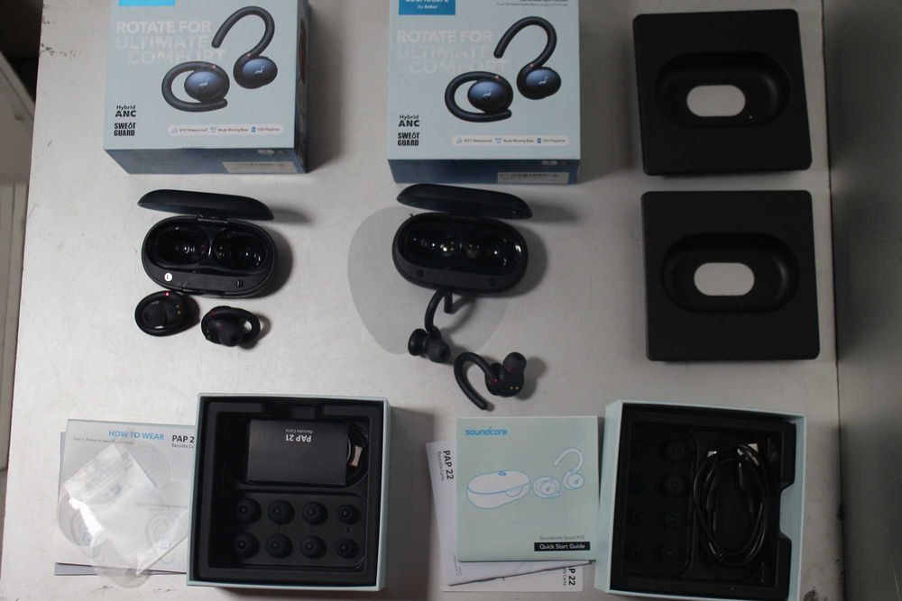 Навушники TWS Anker SoundCore Sport X10 ANC IPX7 Bass 32h TWS Оригінал