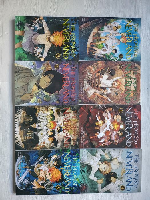The promised neverland tomy od 1 do 8