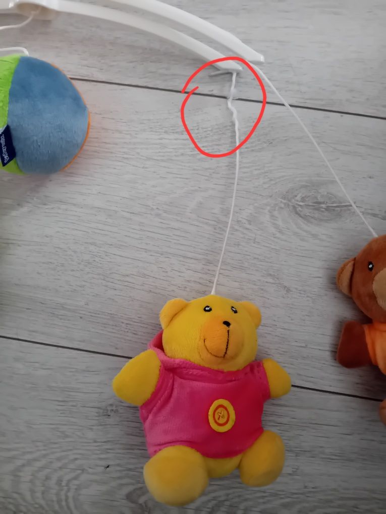 Karuzela z pozytywką baby mix