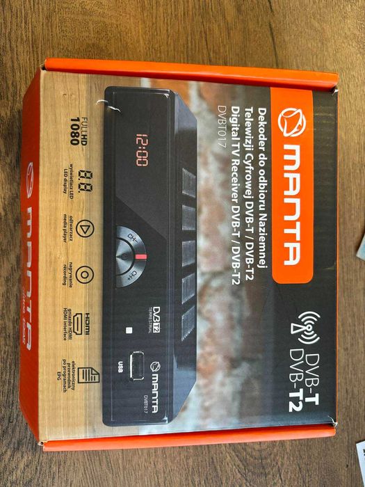 T2 Тюнер!!! DVB-T Тюнер, DVB-T2 MANTA DVBT017