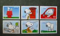 2000 – Série nº 2725/30 – O Snoopy nos correios