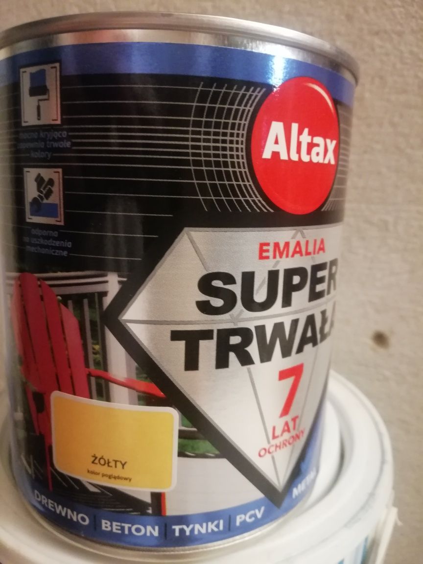 Farby Altax Super Trwała 7, pojemność 0,75 L