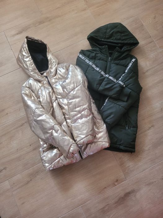 Ok. 50szt. ubrania 146-152 cena za całość.