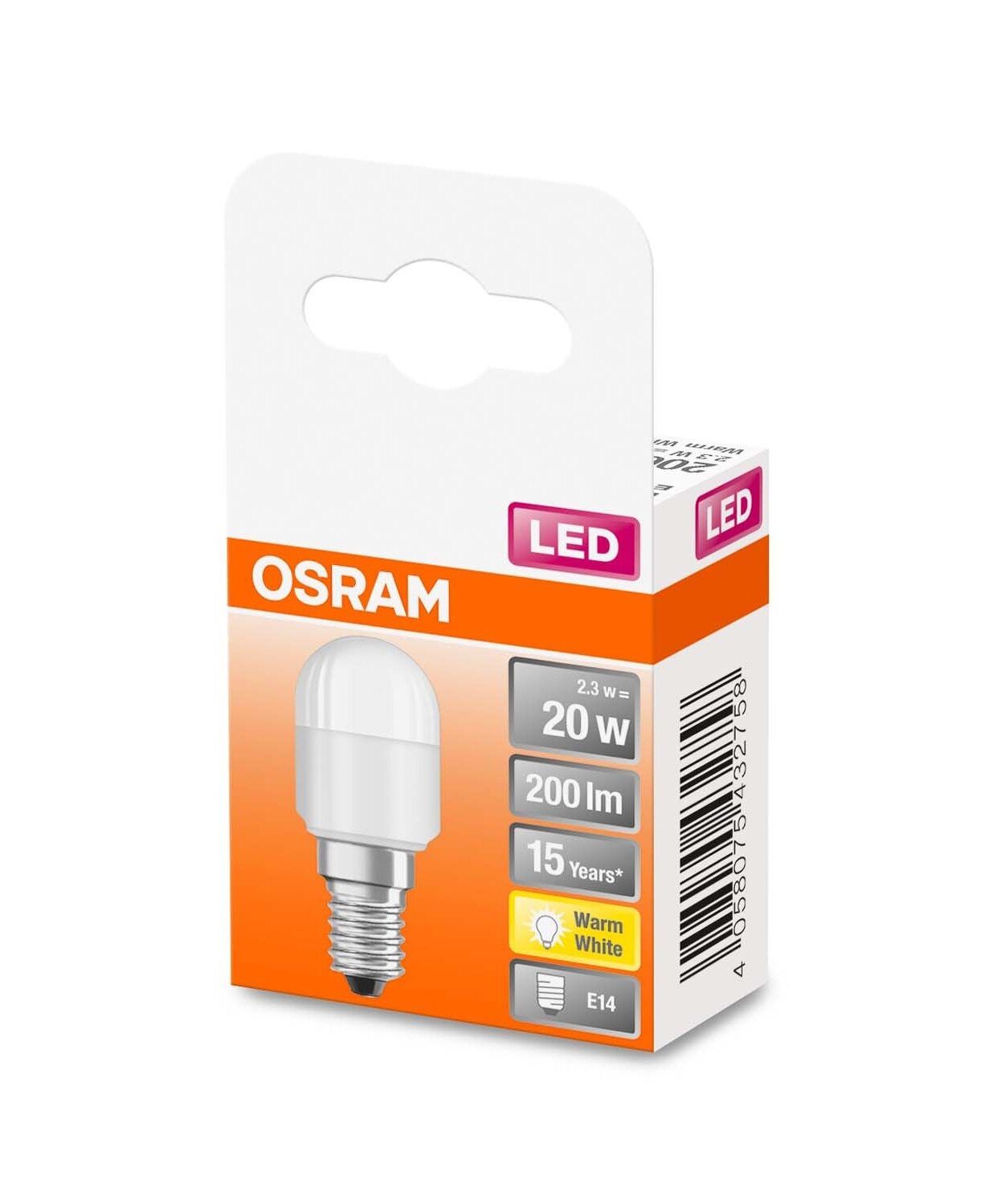 Osram Żarówki LED T26 20 FR 2,3W E14 200 lm 2700K