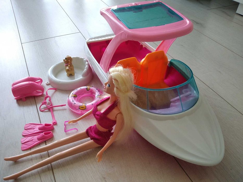 Wakacyjny Jacht Łódź Barbie