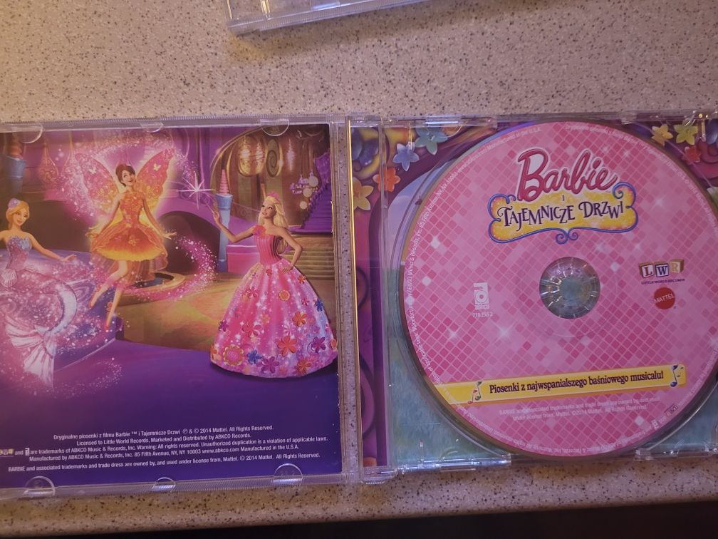 CD Barbie Tajemnicze drzwi Piosenki z musicalu 2014 Mattel